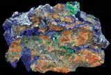 Malachite with Azurite - Morocco #60739-1